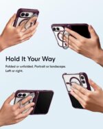 iPhone Duo clear case with ring stand 1