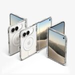 iPhone Duo clear case with ring stand