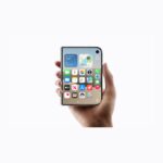 iPhone Duo outer display in hand